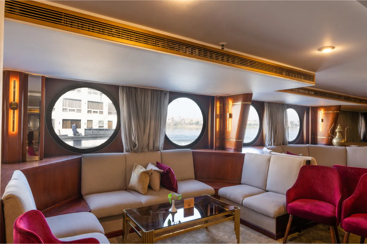 Cabin aboard the Magic II Nile Cruise Nile cruise
